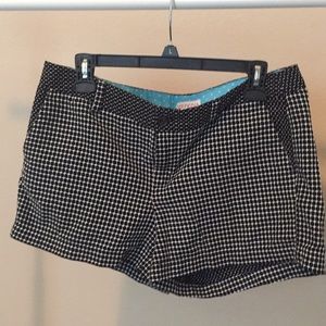 Merona Black/White shorts. Cute!!